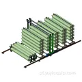Sistema de armazenamento de armazém totalmente automático inteligente Yuyi com núcleo PLC de 220 V e garantia de 1 ano